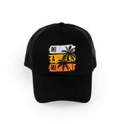 Miami Palms Ribbons - Black