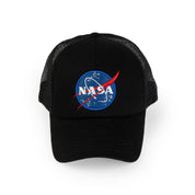 Nasa Circle Logo - Black