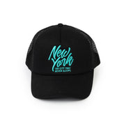 NewYork Embroidered Graffiti - Black