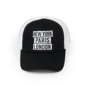 NewYork Paris London - Black