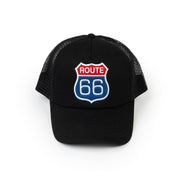 Route 66 Shield Emblem - Black