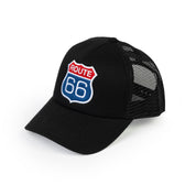 Route 66 Shield Emblem - Black