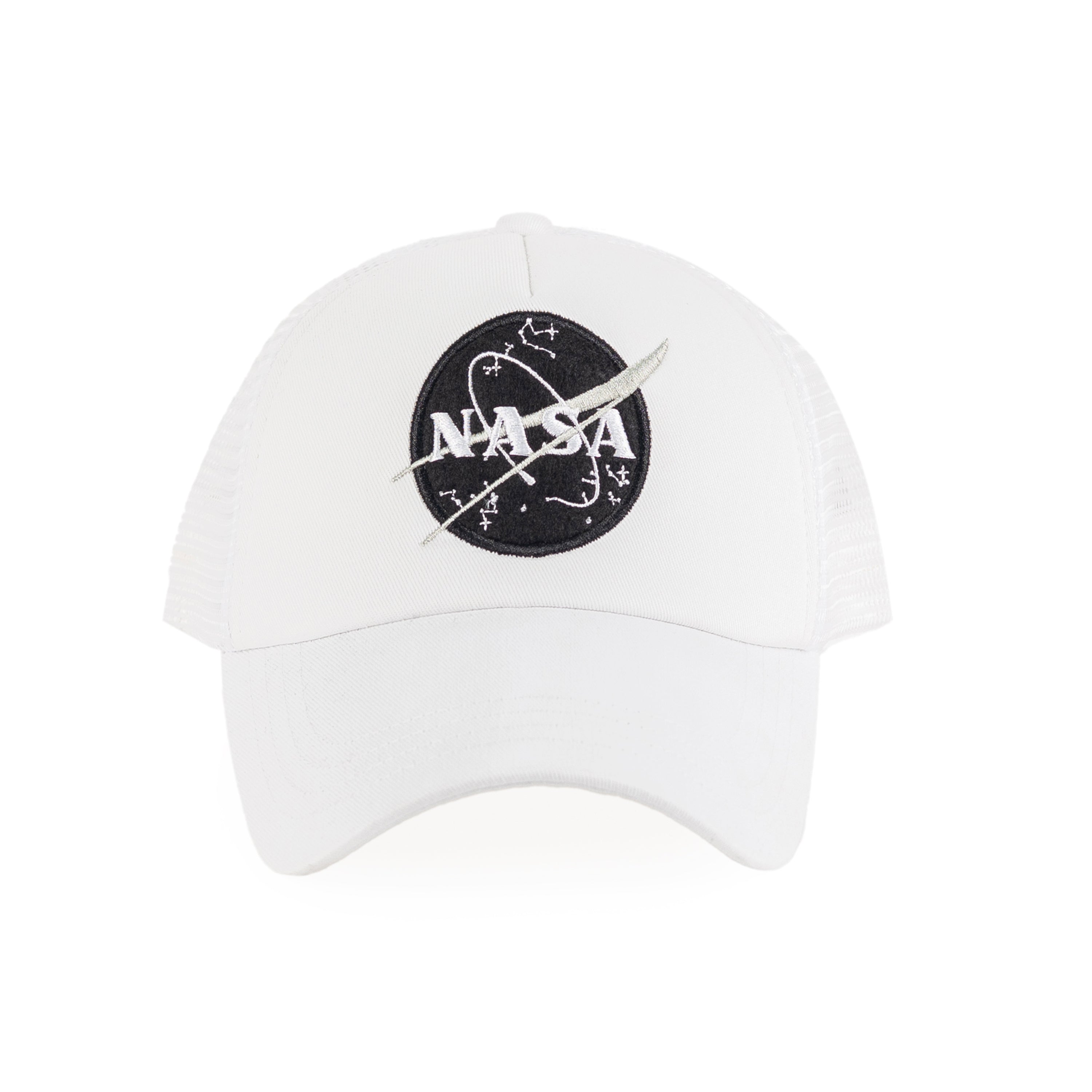 Nasa White Cap