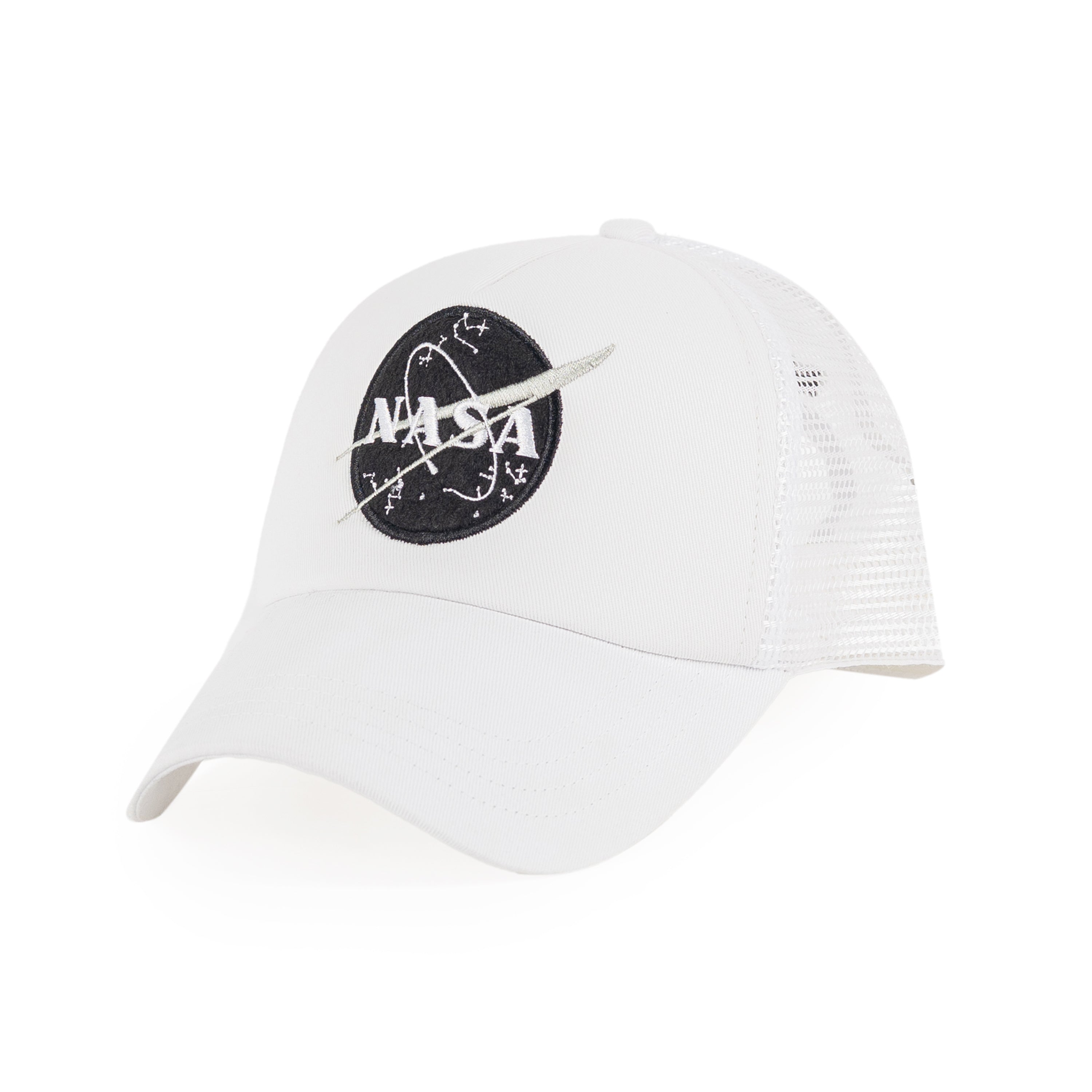 Nasa White Cap