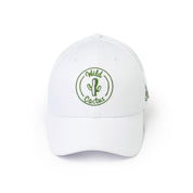 Wild Cactus Green Logo - White