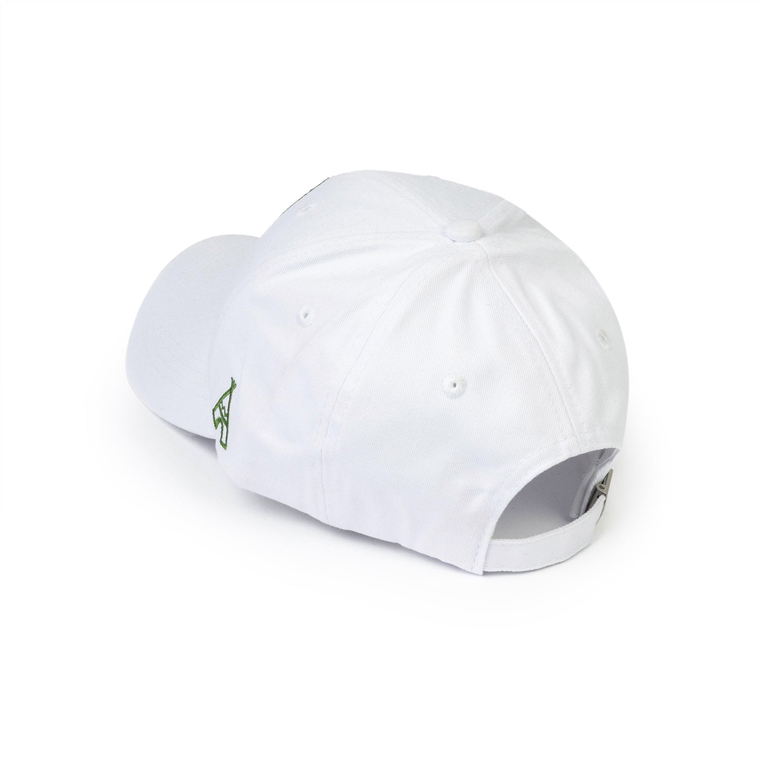 Wild Cactus Green Logo - White